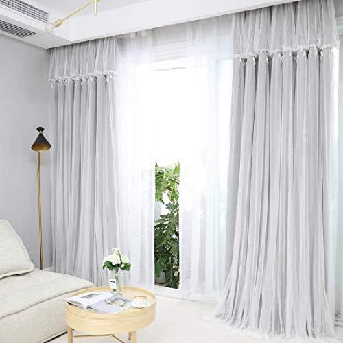 姫系 カーテン 遮光 おしゃれ フリルカーテン 可愛い 二重カーテンレース 一体型 掃き出し窓 腰窓 出窓用 遮光率90 女子 子供部屋 りん りん 通販 おりぐちたいらshopカーテン 姫系 遮光 レースカーテン 姫 おしゃれ 二重カーテン レース付き