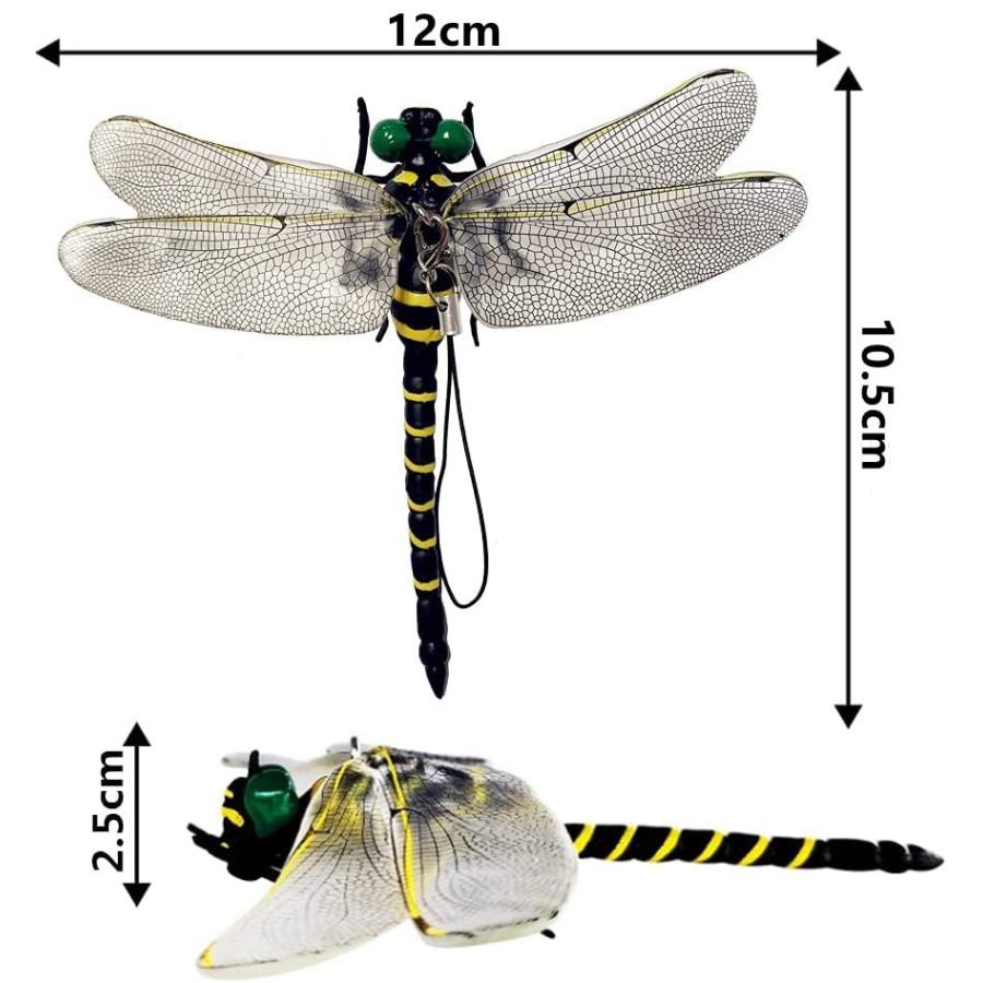 最大90 Offクーポン 12cm級 おにやんま オニヤンマ 虫除け 虫避け 虫よけ 1 1サイズ トンボ ロープ付き ストラップ付き 取り付け金具付き リアル感じ満々 模型 Cisama Sc Gov Br