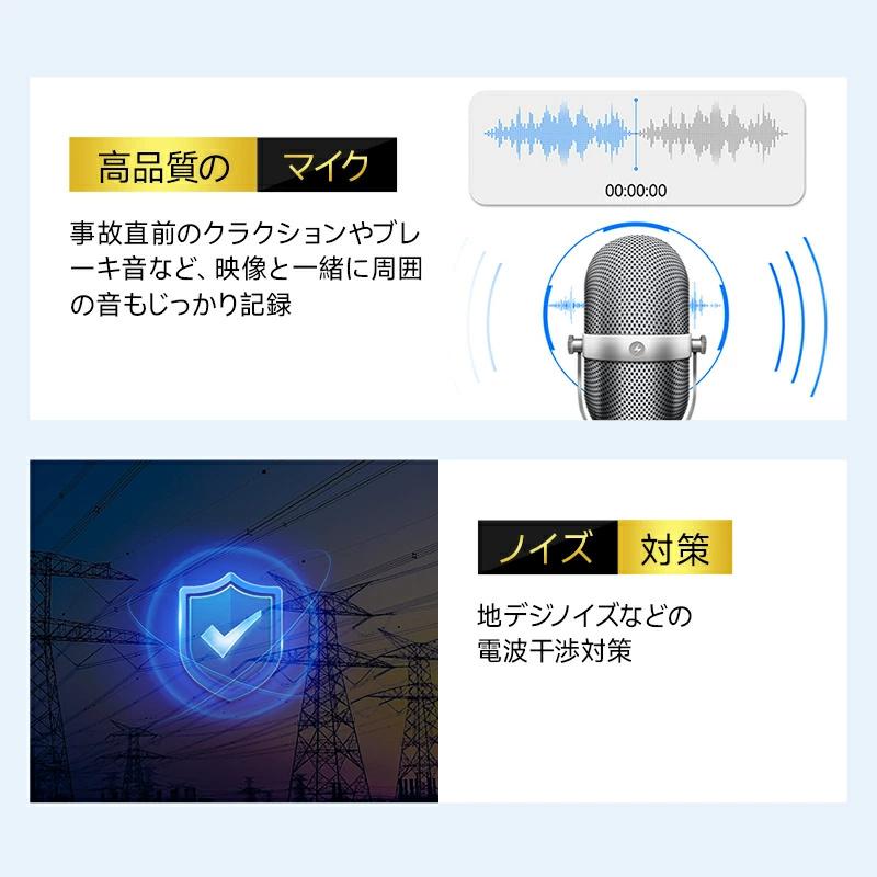 Joyhouse 【クーポンで11,999円】ドライブレコーダー ミラー型 12