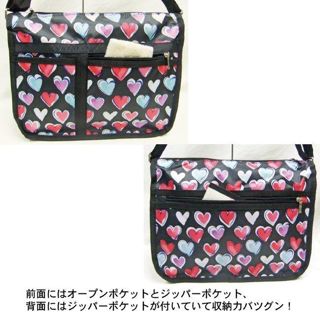 RAPPORT ハートいっぱいショルダーバッグ/黒 : ゆめのれんドット RAPPORT ハートいっぱいショルダーバッグ/黒 : ゆめのれんドット