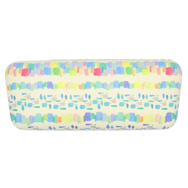 パステルキカガクハードタイプメガネケース（眼鏡拭き付き