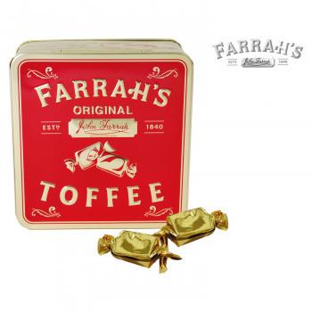 日本最大のブランド 軽税 Apis 24個 オリジナルクリーミーファッジ ファラーズ Farrah S エンボス加工の効いたクラシック缶に入った英国のお菓子 スナック お菓子 おつまみ