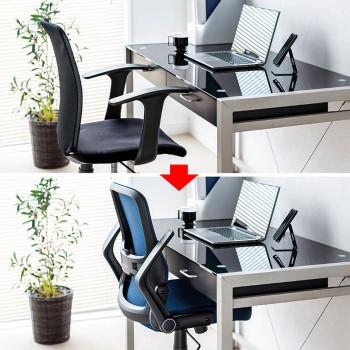 サンワサプライ メッシュチェア SNC-NET21BL 