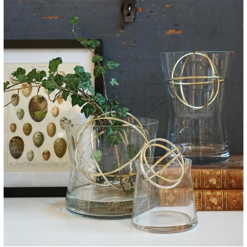 北欧雑貨 Born in Sweden  スフィア・ベース（S） ステンレス/コッパー/ゴールド Sphere Vase 花瓶 おしゃれ 人気の画像