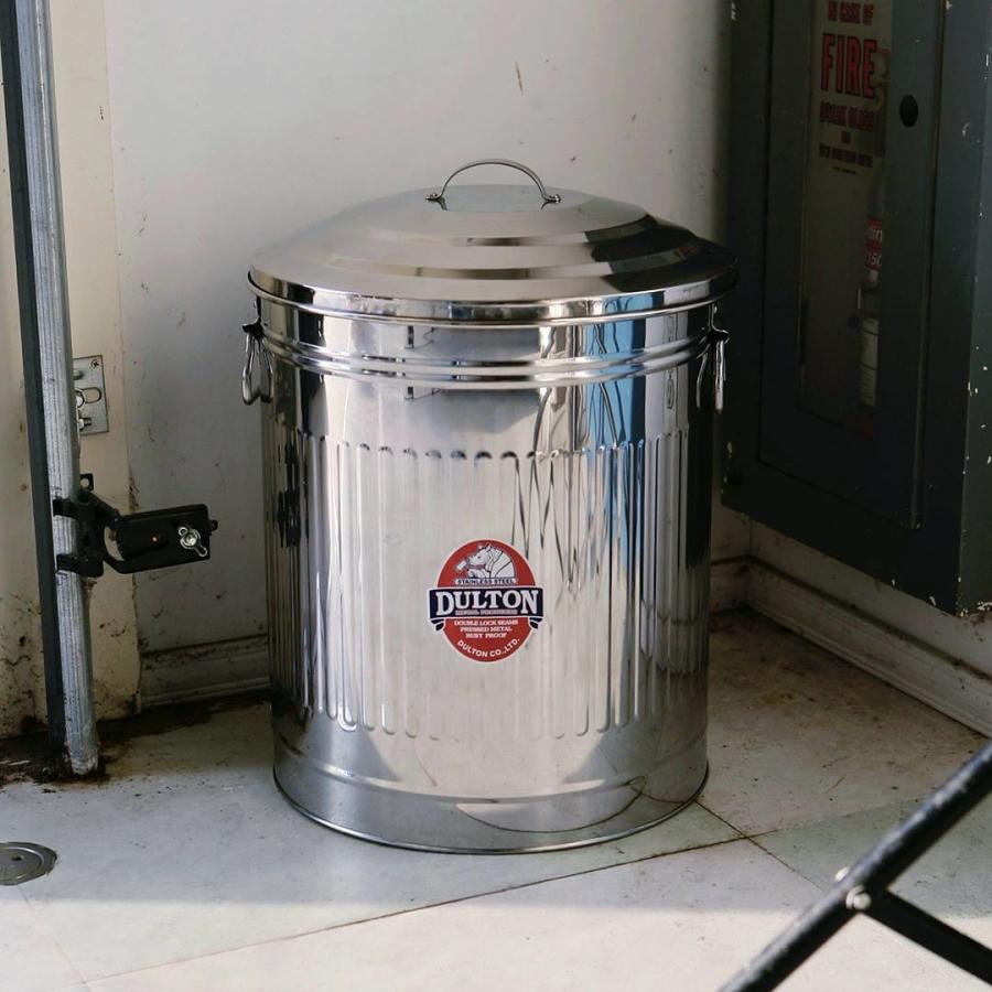 DULTON（ダルトン） GARBAGE CAN STAINLESS L インダストリアル