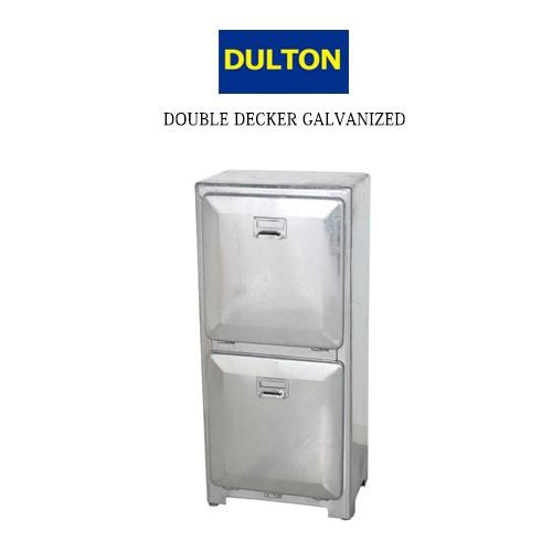 DULTON ダルトン トラッシュカン ダブルデッカー ガルヴァ