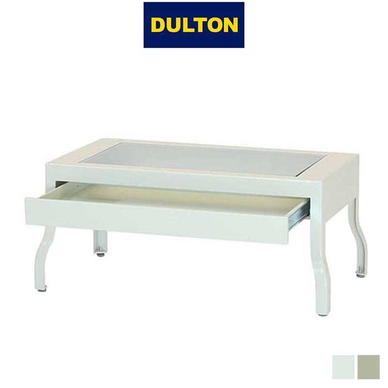DULTON（ダルトン） ロー テーブル 90 引き出し付 （アイボリー