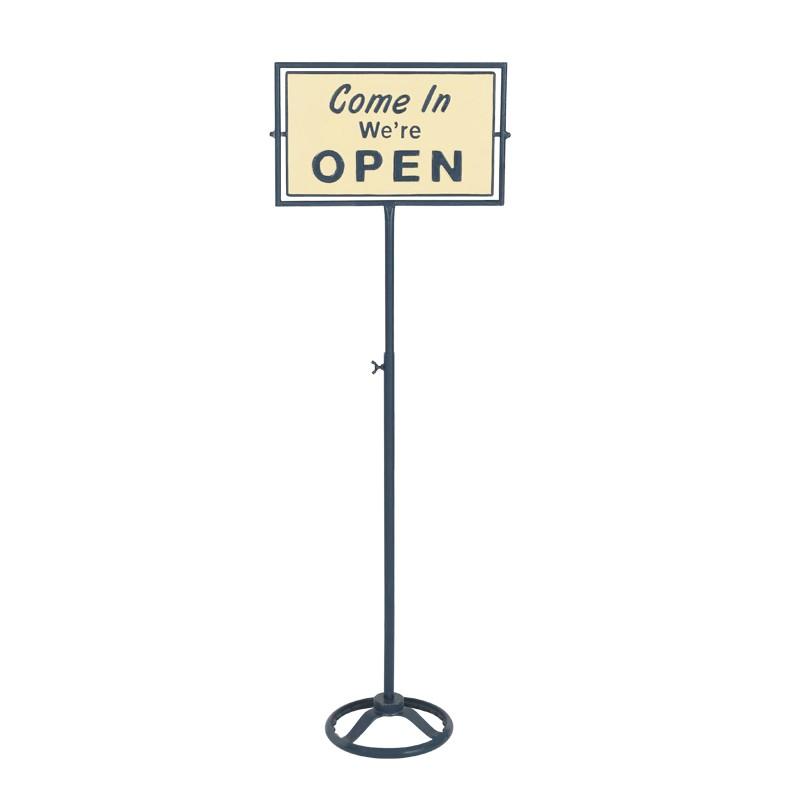 スピナー サイン スタンド ネイビー② 楽天市場】DULTON サイン スタンド SPINNER SIGN STAND OPEN