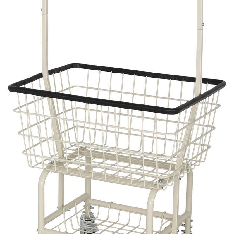 ダルトン ランドリー カート ウィズ ポール ラック LAUNDRY CART WITH POLE RACK おしゃれ 人気
