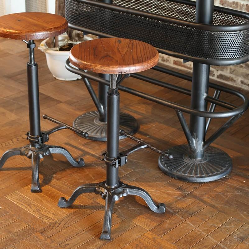 DULTON ダルトン バースツール アンティークブラックBAR STOOL A