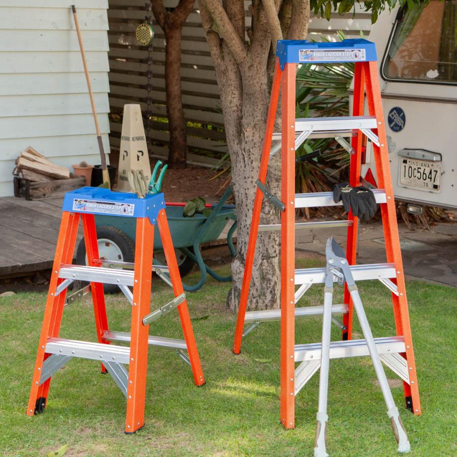 DULTON（ダルトン） FIBER LADDER 3STEPS BROWN インダストリアル 