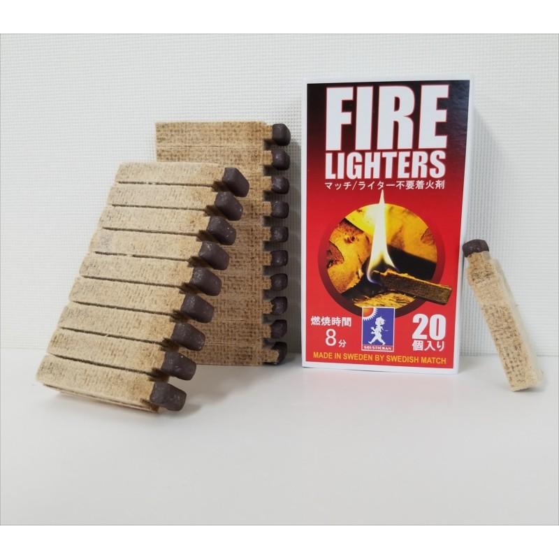 ファイヤーライター（FIRE LIGHTERS）1箱（20本入り） 着火時に