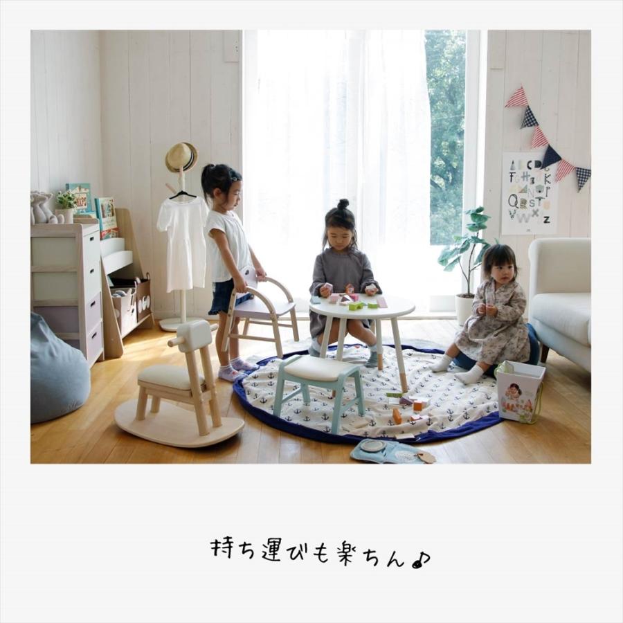 ICHIBA（市場） 子供 ローチェア キッズチェア ロータイプ アーム