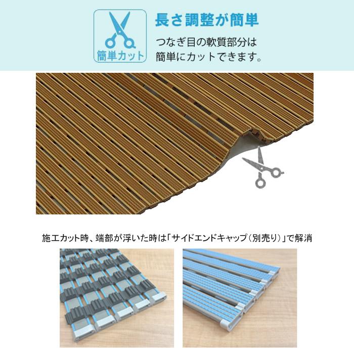ロールスノコII 3000 滑り止め 3ｍ 防炎メンテナンスに優れた巻取りスノコ 温泉 銭湯 サウナ スポーツ施設 みずわ工業 おしゃれ 人気の画像