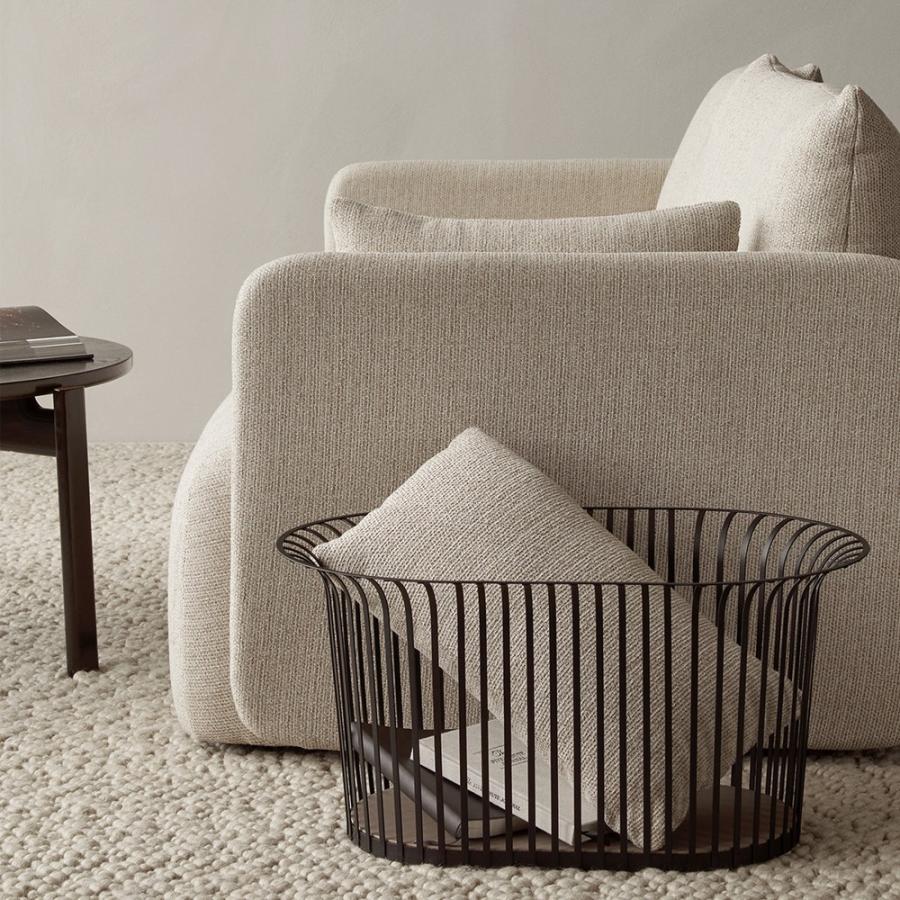 menu リボンバスケット アイボリー 正規輸入品 北欧 おしゃれ 人気