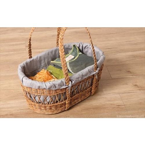 ラタンペットキャリー Mサイズ ペットバスケット ラタン 手提げバスケット ペットキャリー Mサイズ Natural rattan