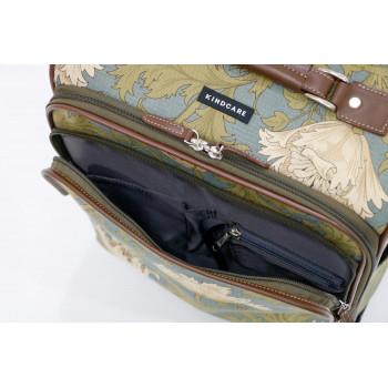 キャリーバッグ Fabric By William Morris グレー CH290332D01の画像