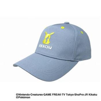 ポケットモンスター(ポケモン) ピカチュウ 刺繍ローキャップ(帽子