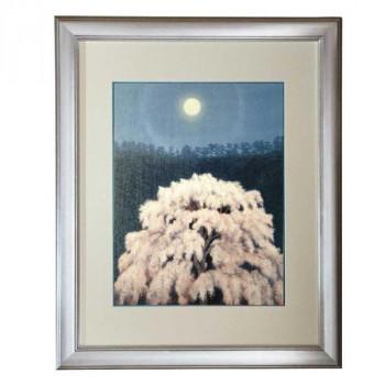 値下可:東山魁夷「東京タワー」額装複製画 プリハード 複製画 東山魁夷 花明り 6号特寸 特別額 : インテリア雑貨