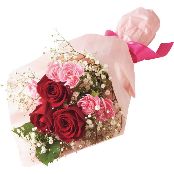 母の日 バラとスプレーカーネーションの花束 贈り物 ギフト 2024 送料無料｜yumerca｜05