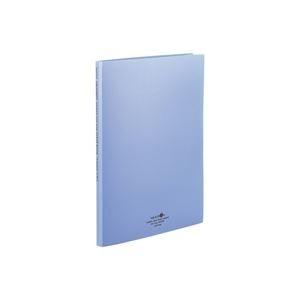 業務用100セット Lihitlab クリアファイル ポケットファイル クリアファイル ポケットファイル タテ型 ポケット差替式 Ds キッチン 日用品 文具 青 青 ユメルカ N 5015