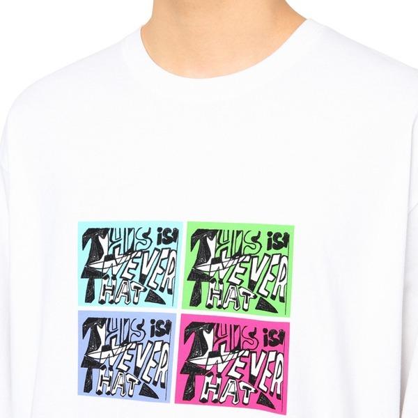 55 以上節約 Thisisneverthat ディスイズネバーザット Tn21sls005 4カットl Sl長袖tシャツ ホワイト L 人気特価激安 Blog Lonolife Com