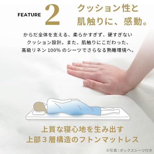 敷き布団 敷布団 ダブル フトンマットレスという、睡眠革命。 karari PREMIUM カラリプレミアム ダブル D｜yumerca｜11