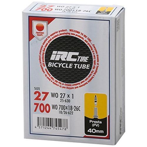 IRC IRC WO 700x18-26C(18/26-622) 仏式バルブチューブ バルブ長:40mm