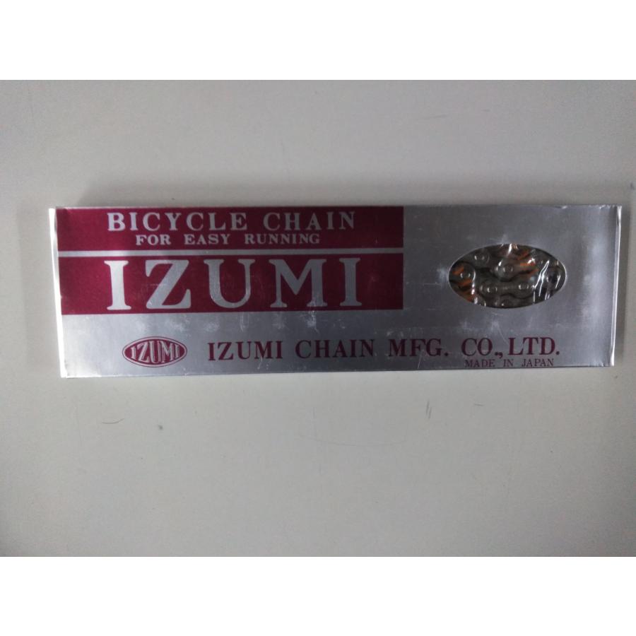 IZUMI(イズミ) プレーテッドチェーン 1/2x1/8 130L シルバー CNL01500