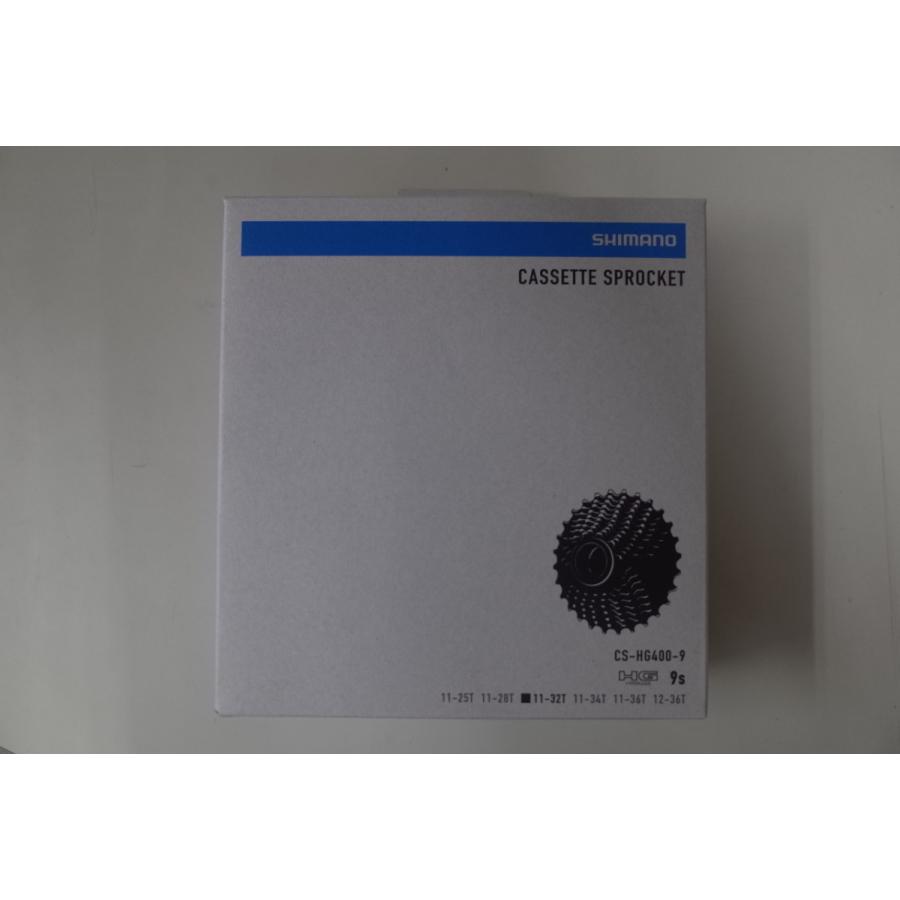 シマノ（SHIMANO） CS-HG400-9 カセットスプロケット 11-32T(9速