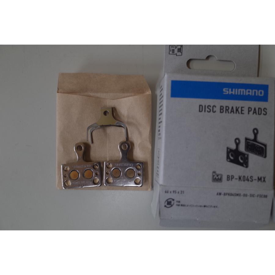 シマノ（SHIMANO） BP-K04S-MX メタル ディスクブレーキパッド