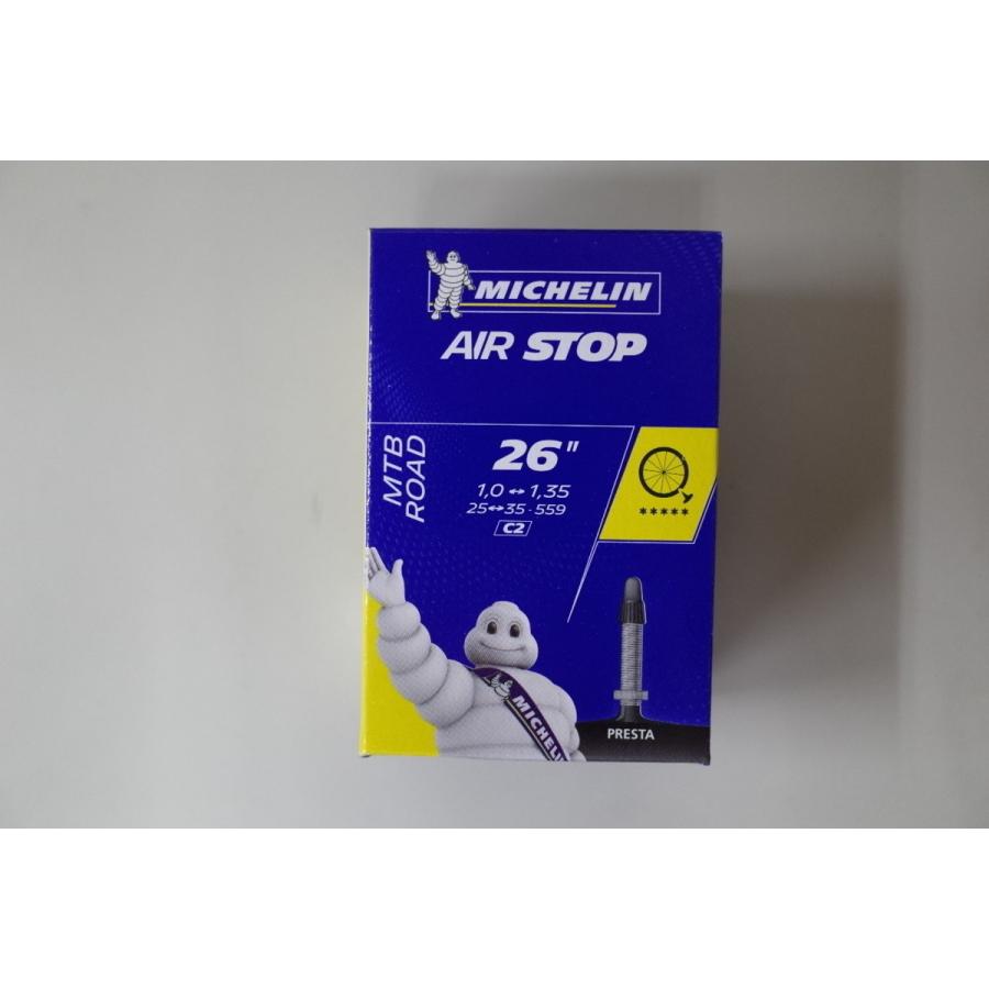 ミシュラン Air Stop 26x1 0 1 35 仏チューブ Abc0763 ユメリン沼津 通販 Yahoo ショッピング