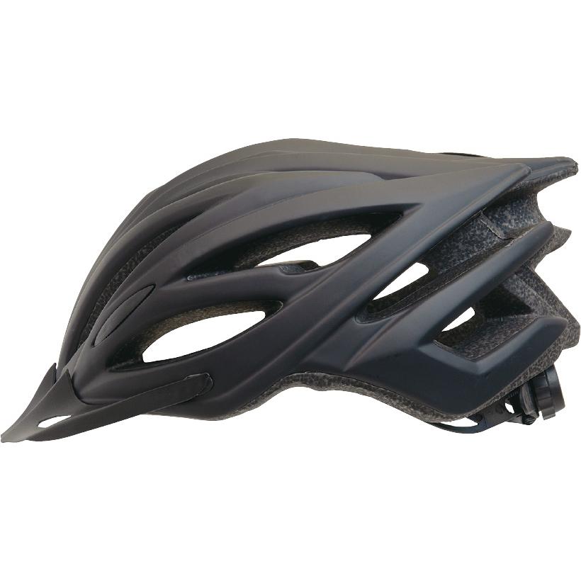 バイザー ヘルメット サイズ M（55cm～58cm）マットブラック GIZA PRODUCTS(ギザプロダクツ) HE05149 バイザーヘルメット マット