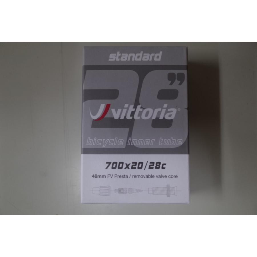 vittoria(ヴィットリア) STANDARD 700x20/28c 48mm RVC チューブ｜yumerin-numadu