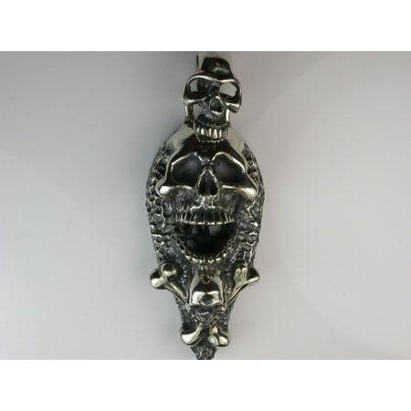 スカルペンダント/ドクロペンダント/STREET KILLER（ ストリートキラー ）/シルバーペンダント/ドクロ/メンズペンダント/メンズアクセ