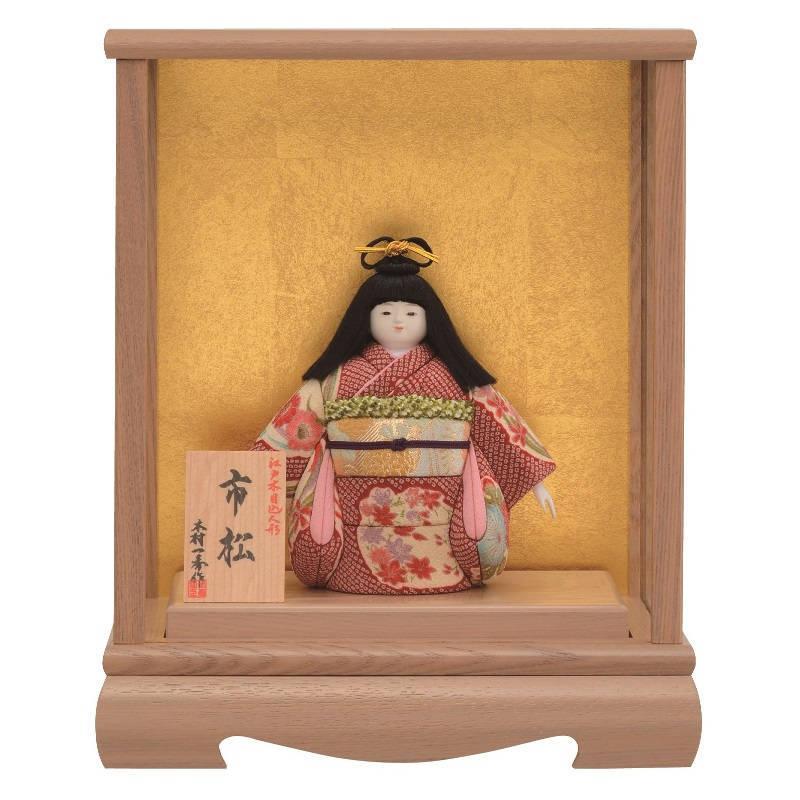 最新人気 雛人形 一秀 江戸木目込み人形 市松人形 ケース入り 幅24cm I 44 O2 新規購入 Kuljic Com