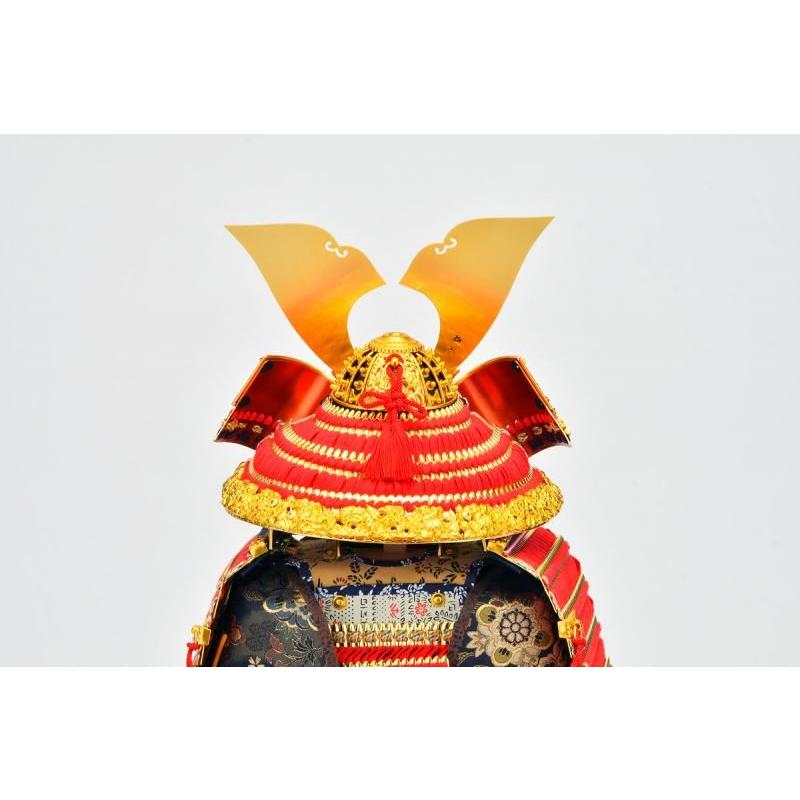 昭和レトロ 雄山作 金箔押 甲子之金 大鎧 12号 鎧兜 甲冑 鎧飾り 五月人形 五月人形 鎧平飾り 鈴甲子雄山作 10号 甲子之天山本金箔押不動明王鎧