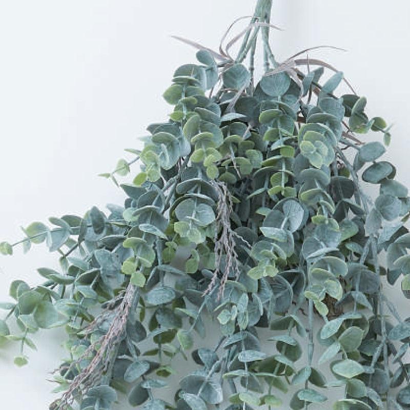 人工観葉植物 ユーカリ ハンギングブッシュ  （12個入り） 991380 （代引き不可） p113の画像