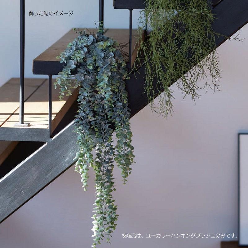人工観葉植物 ユーカリ ハンギングブッシュ  （12個入り） 991380 （代引き不可） p113の画像