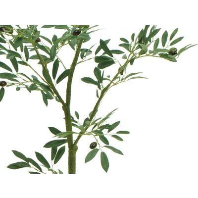 人工観葉植物 オリーブツリーポット 4F 高さ120cm （P200-fg3920) （代引き不可）_2