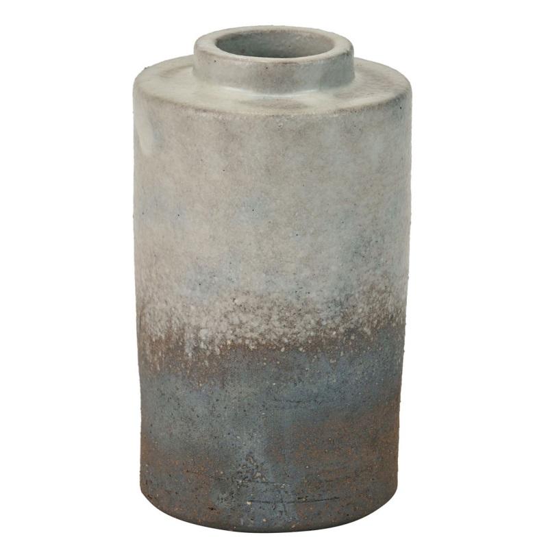 インテリア 花器 花瓶 霞花入れ 信楽焼 高さ12cm （P343-yk902033