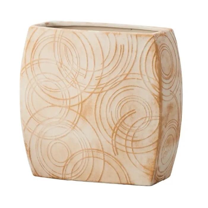 花瓶・フラワースタンド minamo 花瓶 フラワーベース MINAMO ミナモ ivory 1個入り 175-653-391 [p62