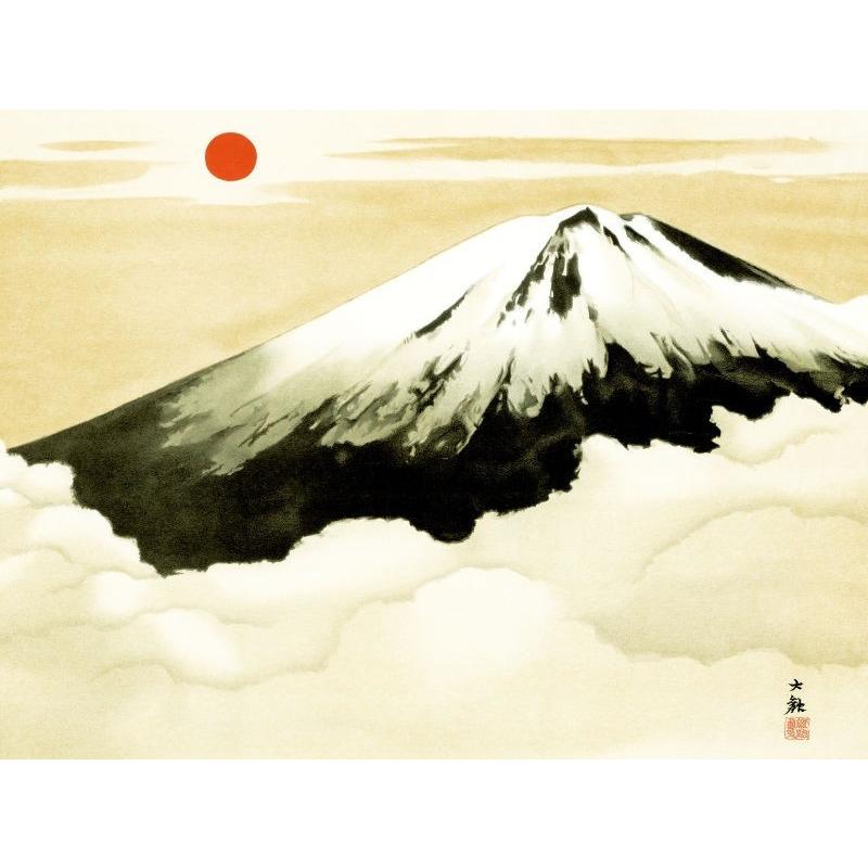 額絵 横山大観 霊峰不二 F4[G4-BN024-F4]【代引き不可】 : 人形のゆめ