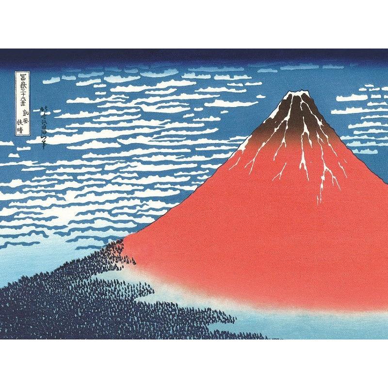 額絵 浮世絵 富嶽三十六景 凱風快晴 F4 葛飾北斎 [G4-BU050-F4