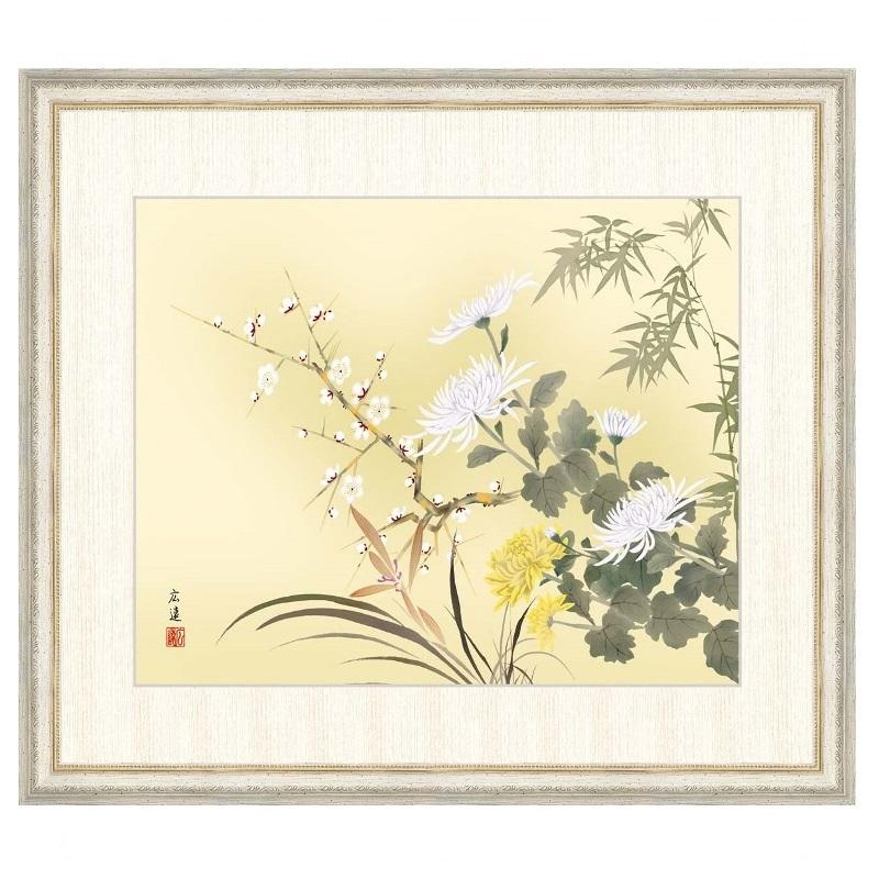 絵画「花」F8号　額なし 楽天市場】絵画 高精細デジタル版画 額装絵画 世界の名画シリーズ