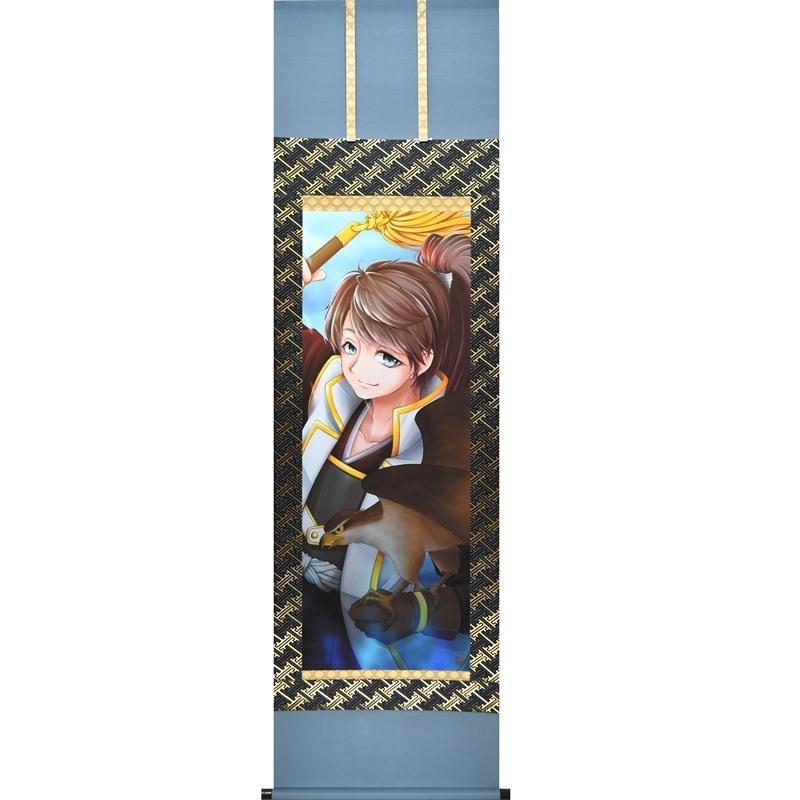 戦国掛軸続きもの 岐阜新文明会 徳川家康 小島千枝 作 (cg632) 楽器、手芸、コレクション-掛け軸-美術、工芸品