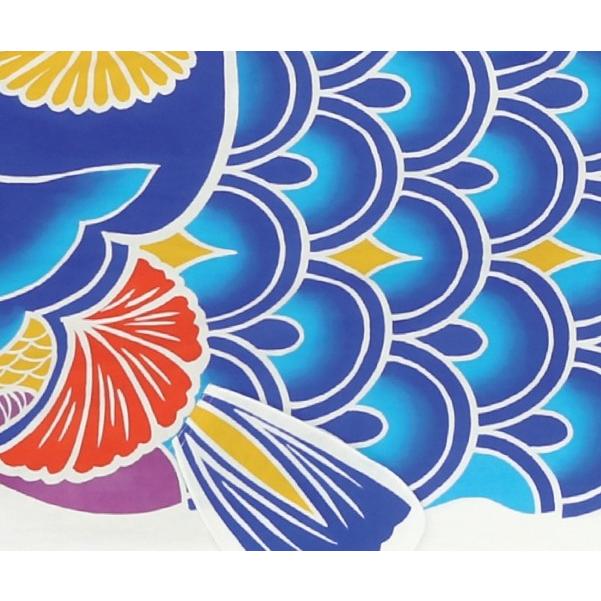 徳永 手描き友禅 鯉のぼり 庭園用 ガーデンセット 杭打込式 ポールフルセット 3m鯉3匹 春光 撥水加工 数量限定！ 北海道・沖縄・離島を除き送料無料
