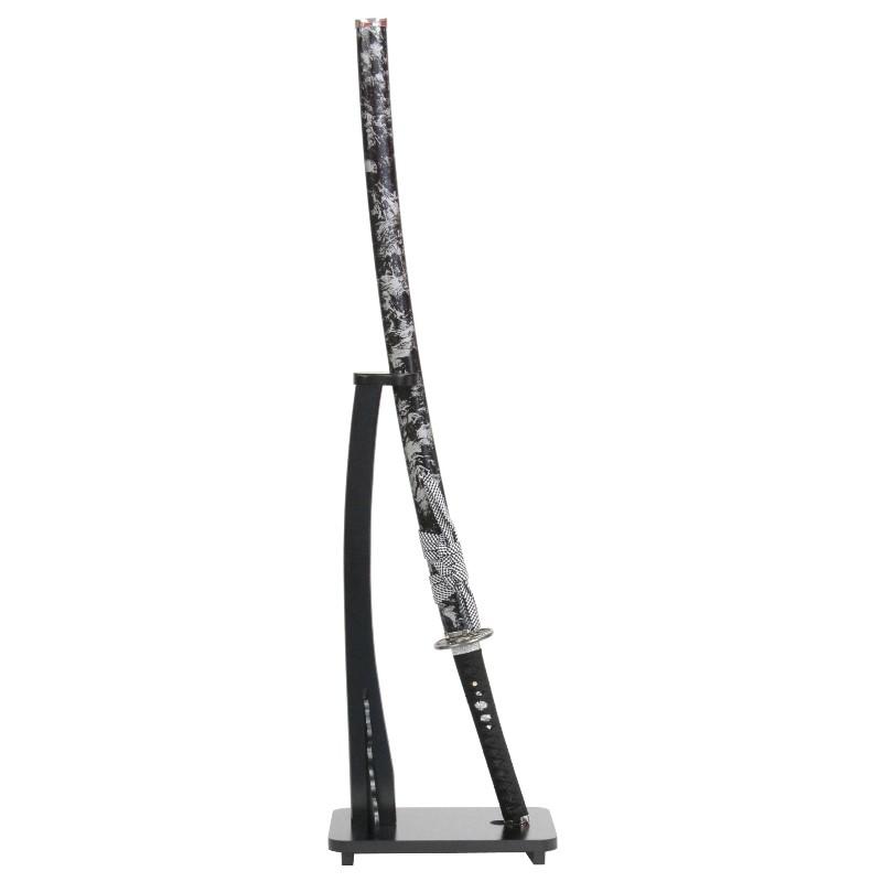 模造刀 戦国シリーズ 加藤 清正 掛け台・刀袋付 大刀 刃紋入り刀身 メッキ合金 neu090 日本刀 美術刀剣 おもちゃ 通販 代引き不可