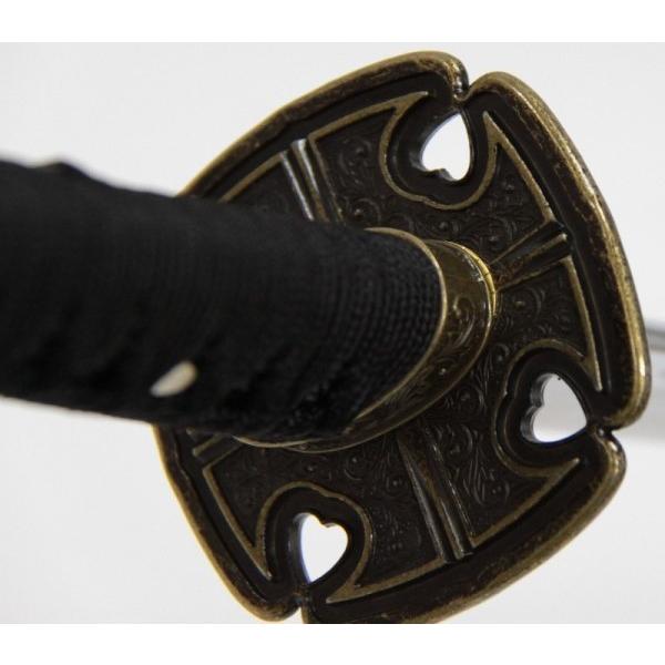 模造刀 刀匠シリーズ 加州 清光 大刀 刃紋入り刀身 メッキ合金