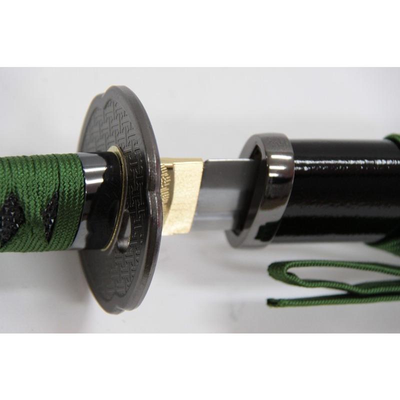 模造刀 刀匠シリーズ 大典太 光世 大刀 刃紋入り刀身 メッキ合金